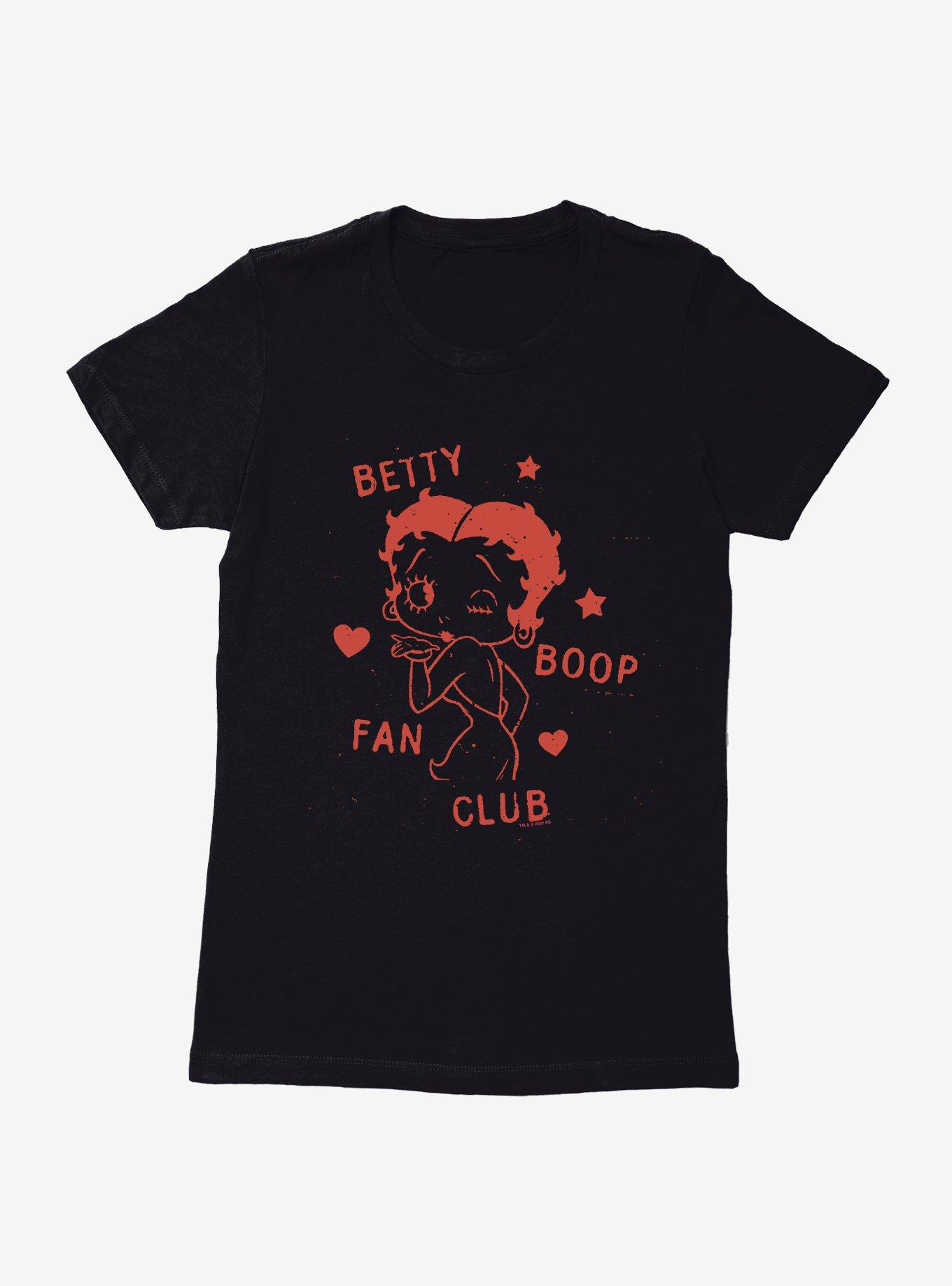 Betty Boop Stars And Hearts Womens T-Shirt, , hi-res