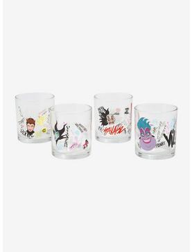 Plus Size Disney Villains Glass Cup Set, , hi-res