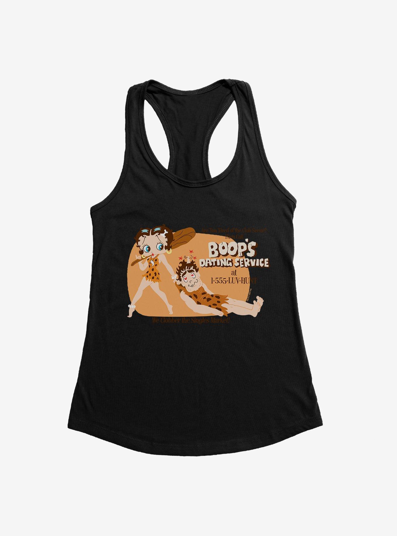 Betty Boop Dating Service Womens Tank Top, , hi-res