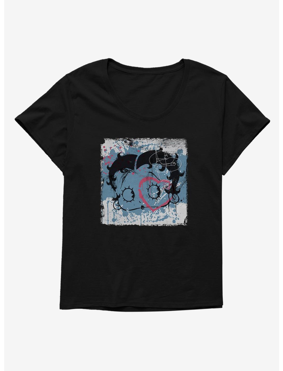 Betty Boop Eye Heart You Womens T-Shirt Plus Size, , hi-res