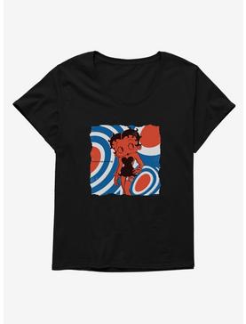 Betty Boop Orange Mod Mood Womens T-Shirt Plus Size, , hi-res
