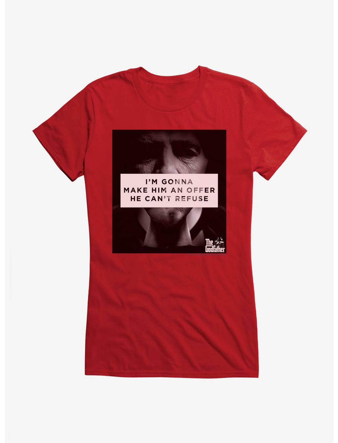 The Godfather An Offer He Can't Refuse Girls T-Shirt, , hi-res