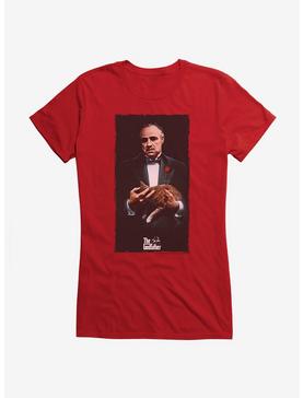 The Godfather Don Vito Corleone Portrait Girls T-Shirt, , hi-res