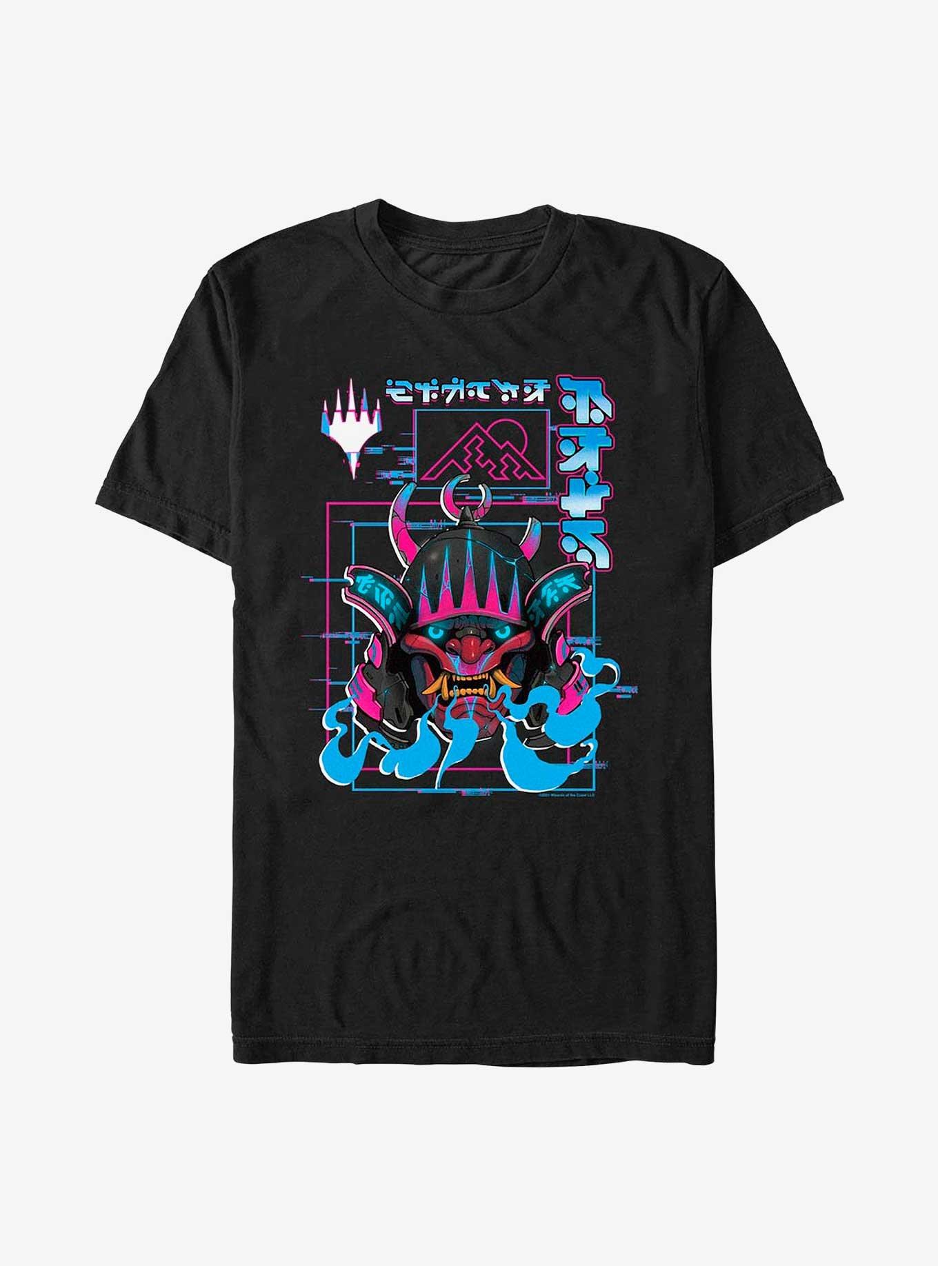 Magic The Gathering Kamigawa: Neon Dynasty Kamigawa Streetwear T-Shirt, BLACK, hi-res