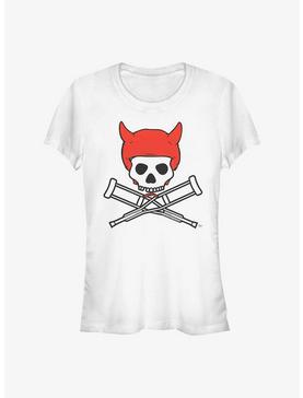 Jackass Forever Devil Horns Jackass Logo Girls T-Shirt, , hi-res