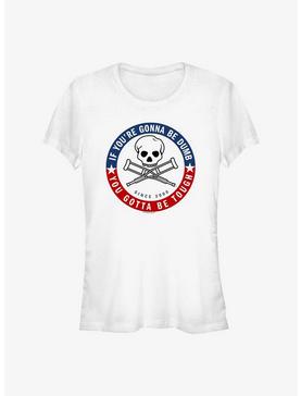 Jackass Forever Dumb Tough Skull Girls T-Shirt, , hi-res
