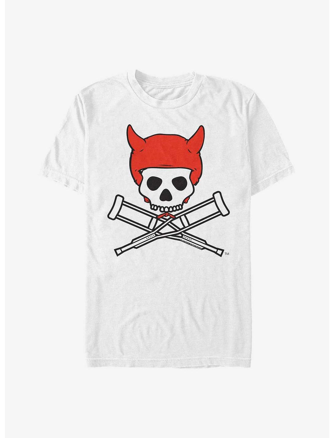 Jackass Forever Devil Horns Jackass Logo T-Shirt - WHITE | Hot Topic