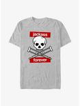 Jackass Forever Jackass Forever Skull T-Shirt, ATH HTR, hi-res