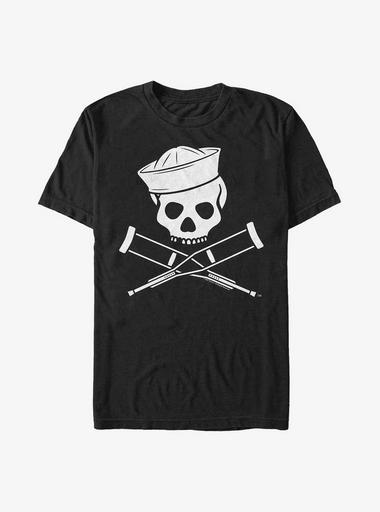 Jackass Forever Sailor Jackass Logo T-Shirt - BLACK | Hot Topic