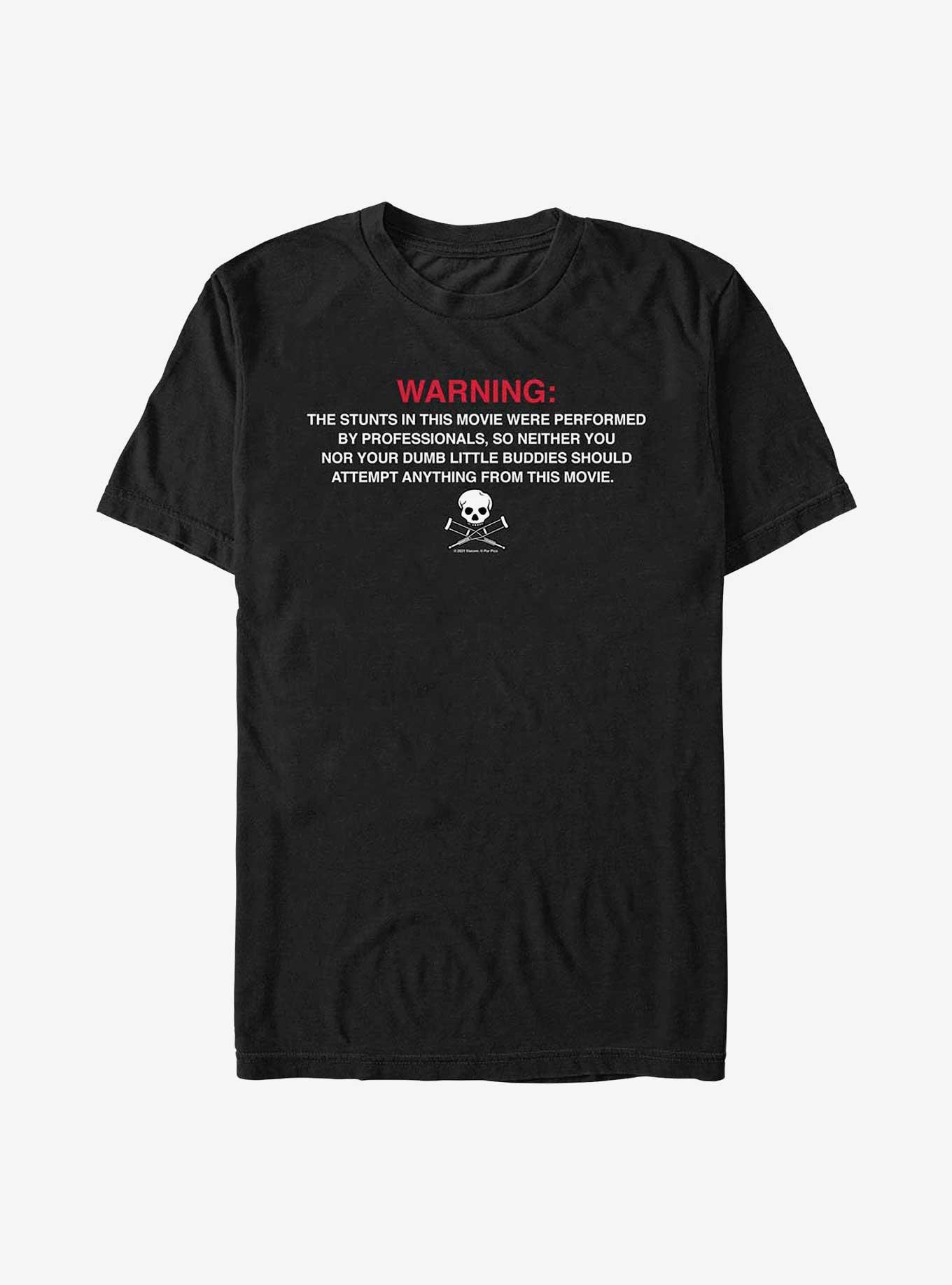 Jackass Forever Warning Label T-Shirt | Hot Topic