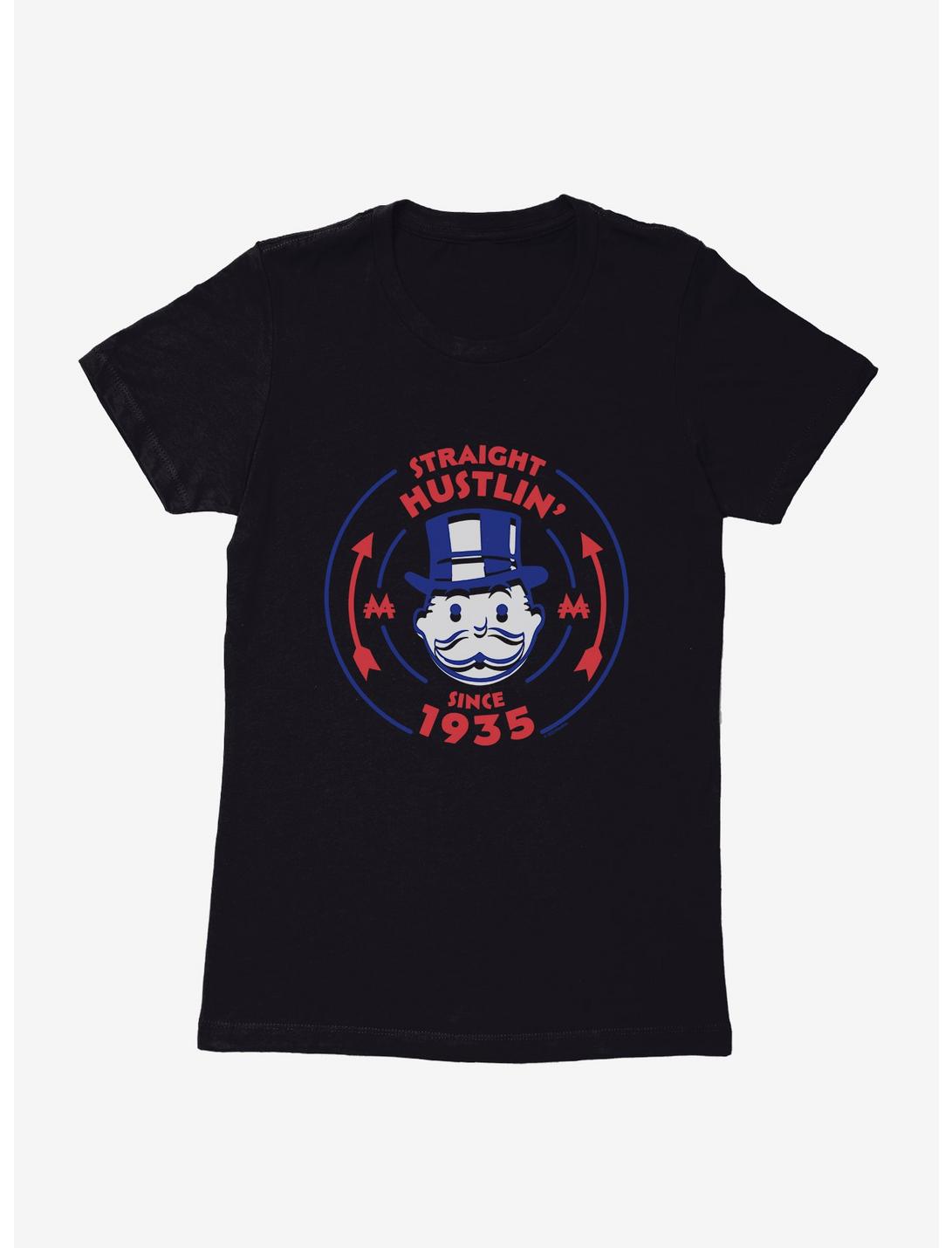 Monopoly Straight Hustlin Logo Womens T-Shirt, , hi-res