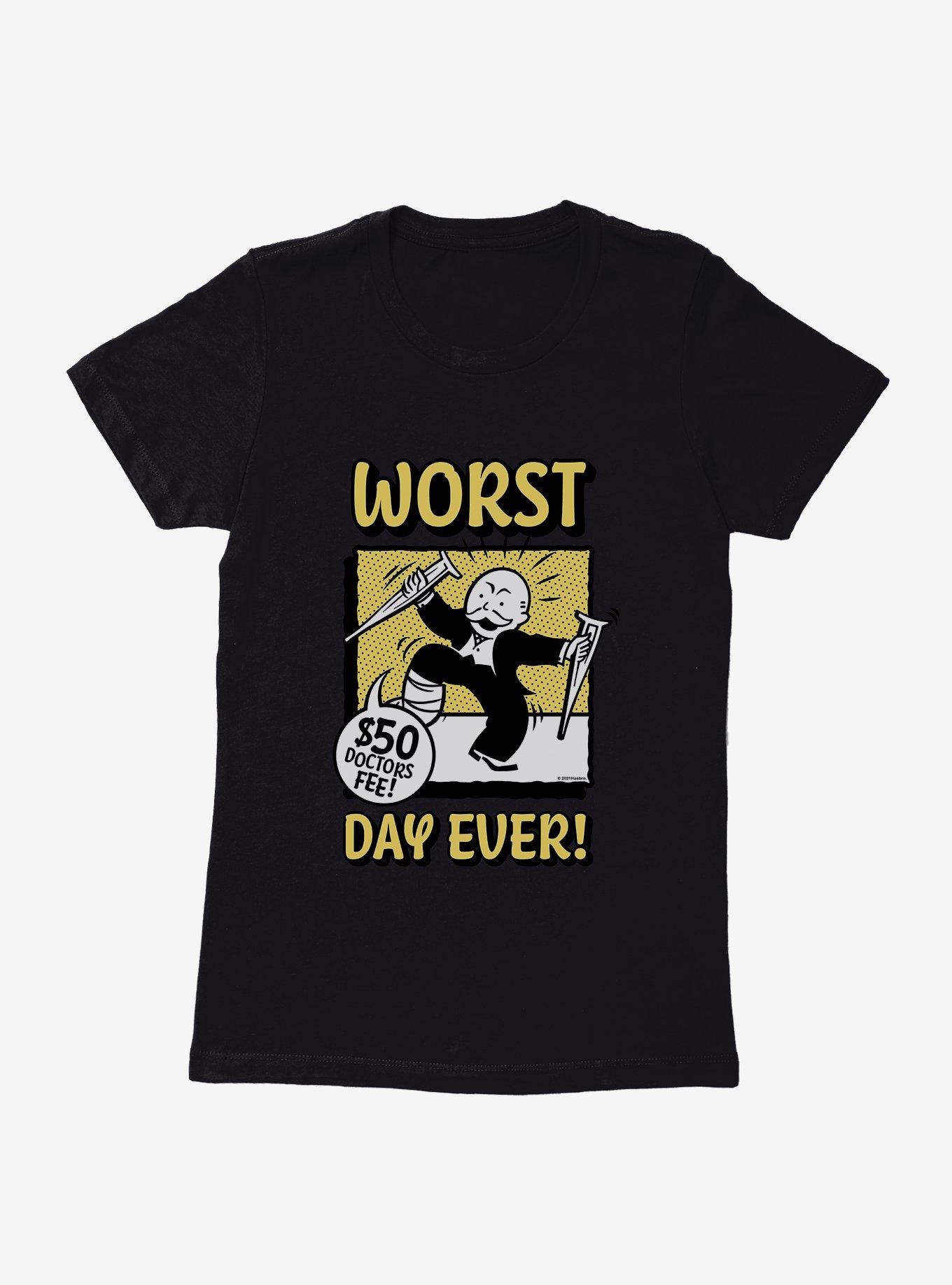 Monopoly Worst Day Ever Logo Womens T-Shirt, , hi-res