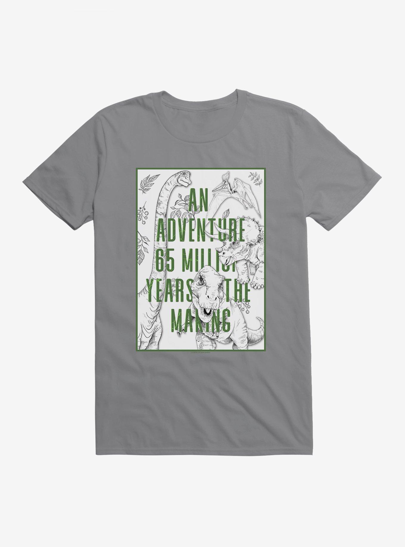 Jurassic World 65 Million Years T-Shirt, STORM GREY, hi-res