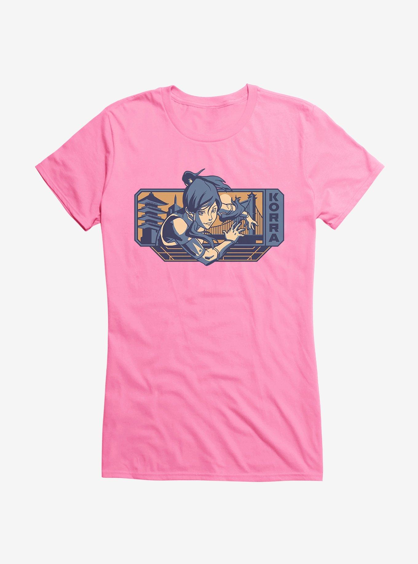 Legend Of Korra Bridge Girls T-Shirt, CHARITY PINK, hi-res