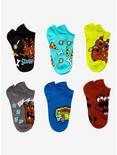 Scooby-Doo! Icons No-Show Socks 6 Pair, , hi-res