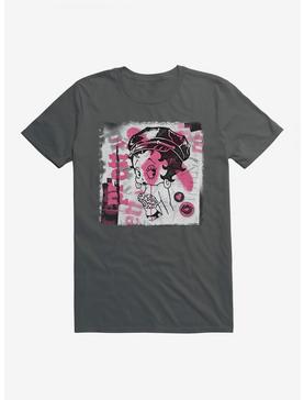 Betty Boop Graffiti Femme Punk T-Shirt, , hi-res
