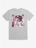 Betty Boop Graffiti Femme Punk T-Shirt, HEATHER GREY, hi-res