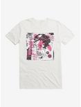 Betty Boop Graffiti Femme Punk T-Shirt, WHITE, hi-res