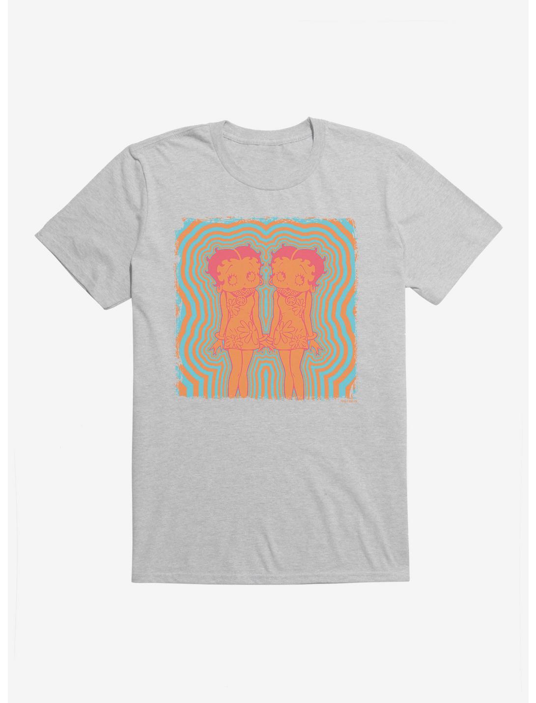 Betty Boop Groovy Kaleidoscope T-Shirt, HEATHER GREY, hi-res