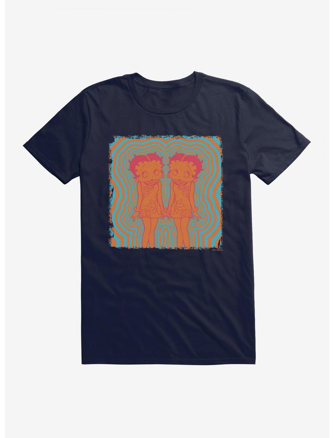 Betty Boop Groovy Kaleidoscope T-Shirt, NAVY, hi-res