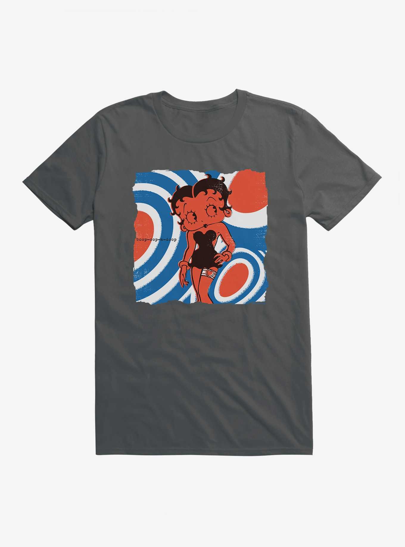 Betty Boop Orange Mod Mood T-Shirt, , hi-res