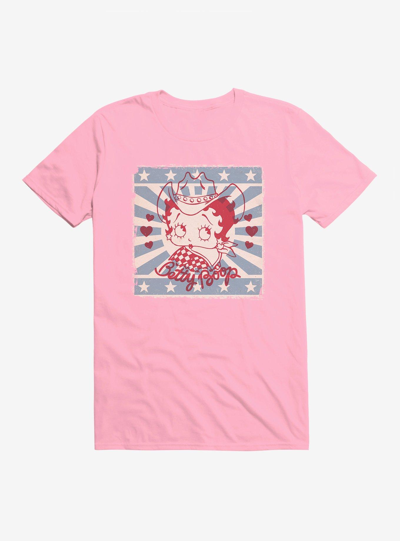 Betty Boop Western Cow Girl T-Shirt, , hi-res