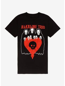 Alkaline Trio Heart Skull T-Shirt, , hi-res