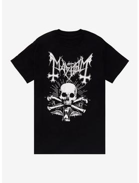 Mayhem Skull & Hourglass T-Shirt, , hi-res