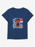 Betty Boop Orange Mod Mood Girls T-Shirt Plus Size, , hi-res