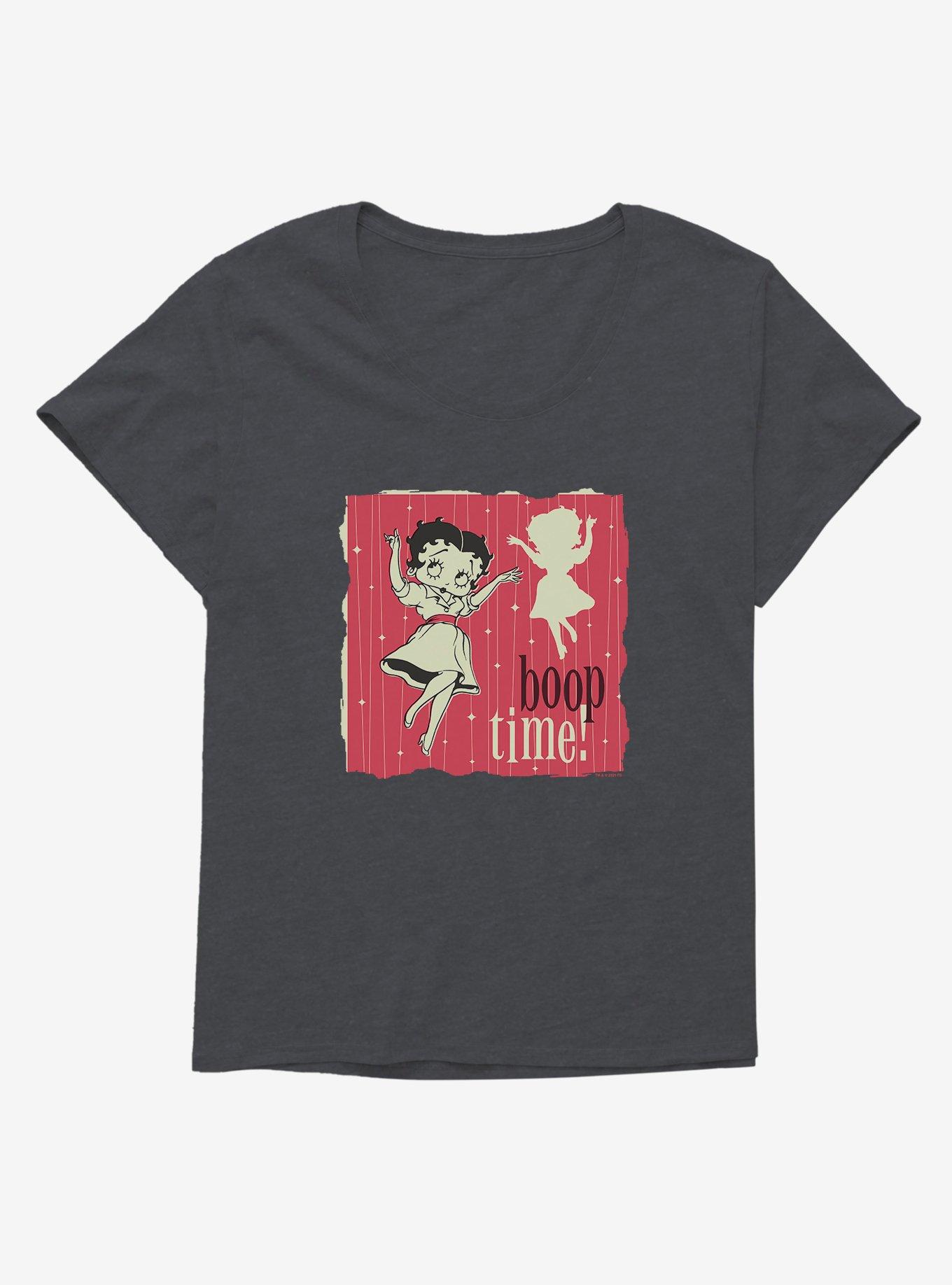 Betty Boop Time For A Boop Girls T-Shirt Plus Size, , hi-res