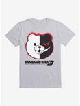 Danganronpa 3 Monokuma Face T-Shirt, HEATHER GREY, hi-res