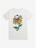 HT Creators: Ninobuni Sunflower Panda T-Shirt, WHITE, hi-res