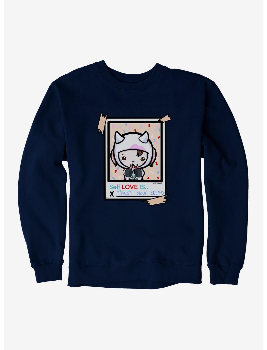HT Creators: Ninobuni Cow Shake Sweatshirt, , hi-res