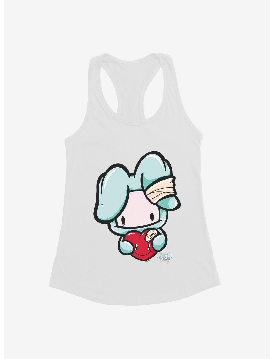 HT Creators: Ninobuni Bandaged Heart Girls Tank, WHITE, hi-res