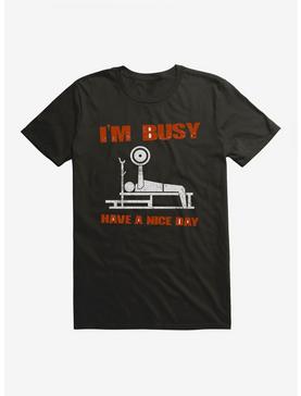 iCreate Busy Weights Exercising T-Shirt, , hi-res