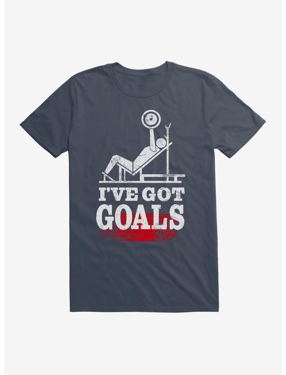 iCreate Goals Weights T-Shirt, , hi-res