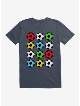 iCreate Multi Soccer Balls T-Shirt, , hi-res
