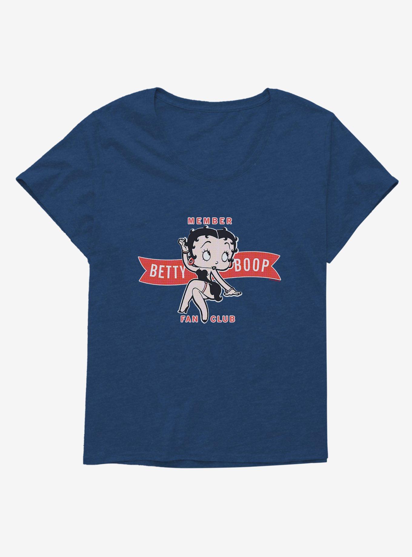 Betty Boop Fan Club Member Girls T-Shirt Plus