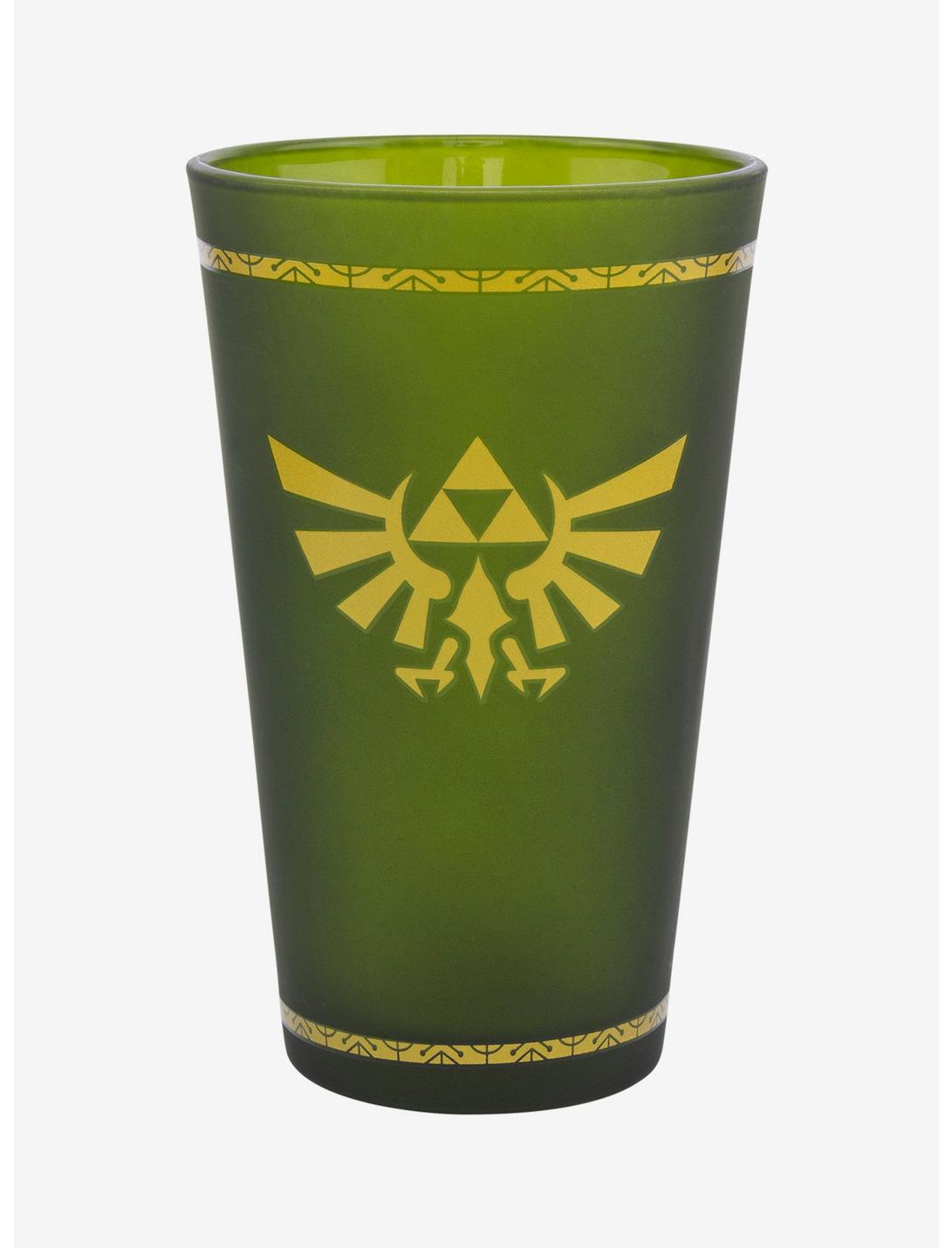 The Legend Of Zelda Hyrule Crest Glass, , hi-res
