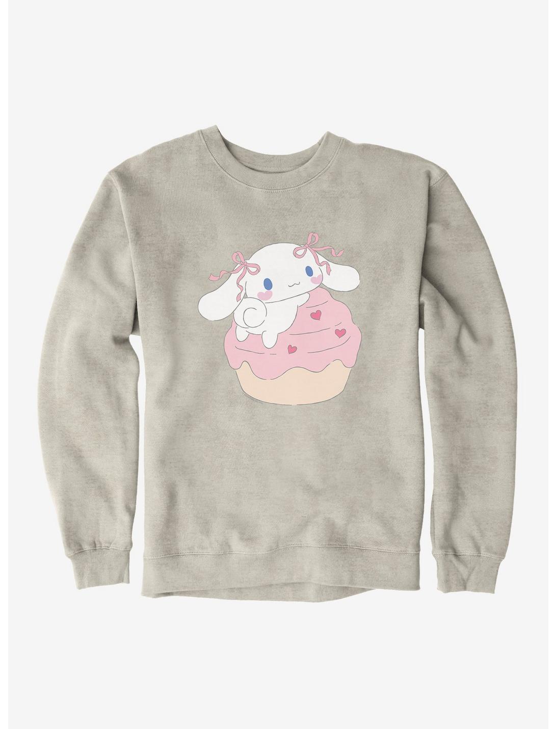 Cinnamoroll Heart Cupcake Sweatshirt, , hi-res