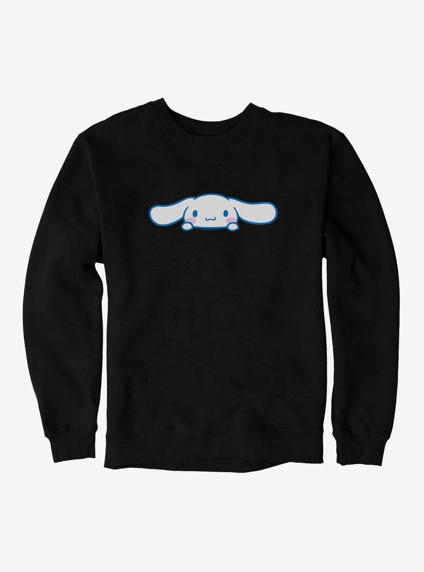 Cinnamoroll Peaceful View Sweatshirt, BLACK, hi-res