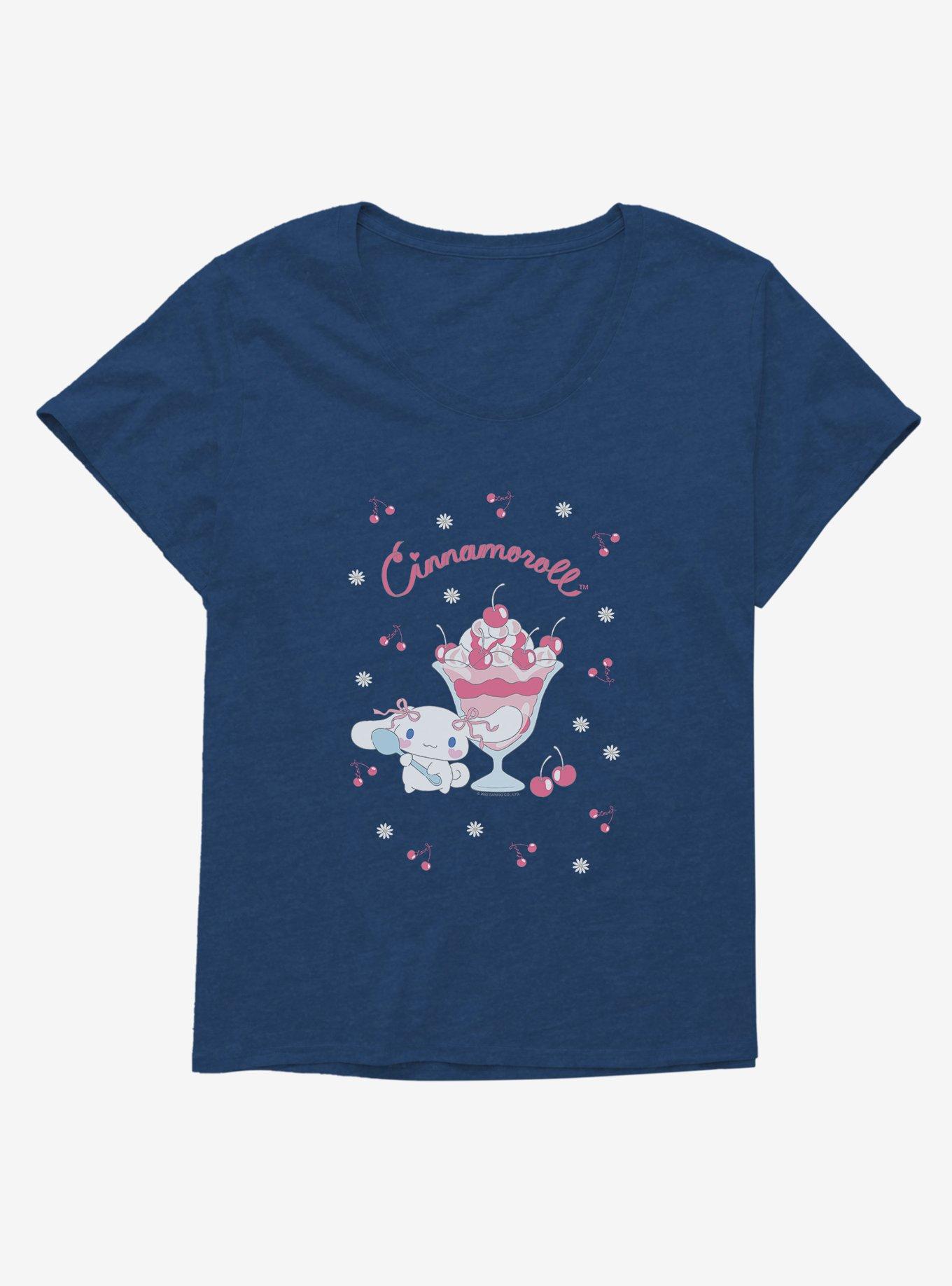 Cinnamoroll Cherry Sunday Girls T-Shirt Plus Size, , hi-res