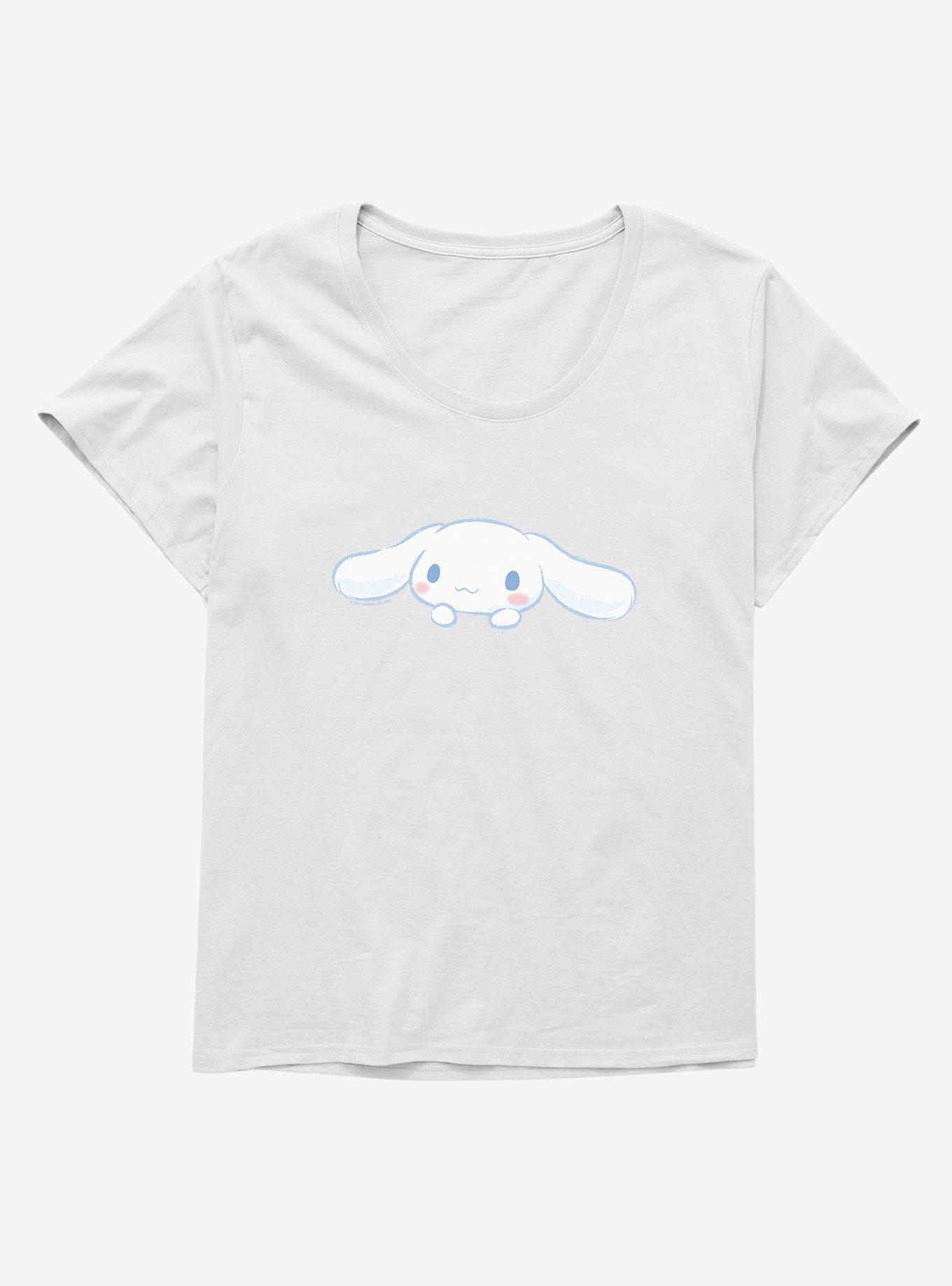 Cinnamoroll Face Icon Girls T-Shirt Plus Size, , hi-res