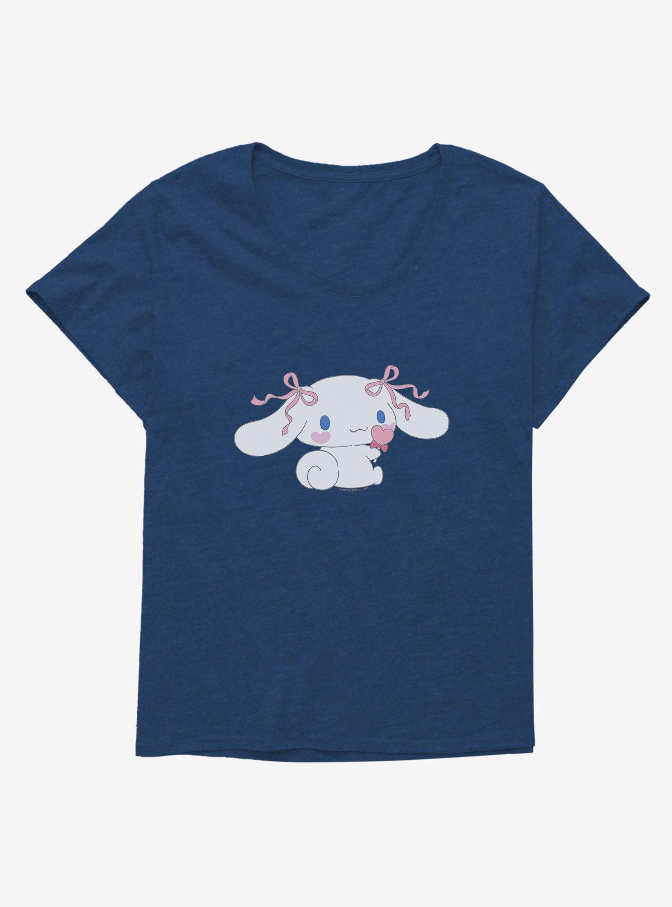 Cinnamoroll Heart Lollipop Girls T-Shirt Plus Size, , hi-res
