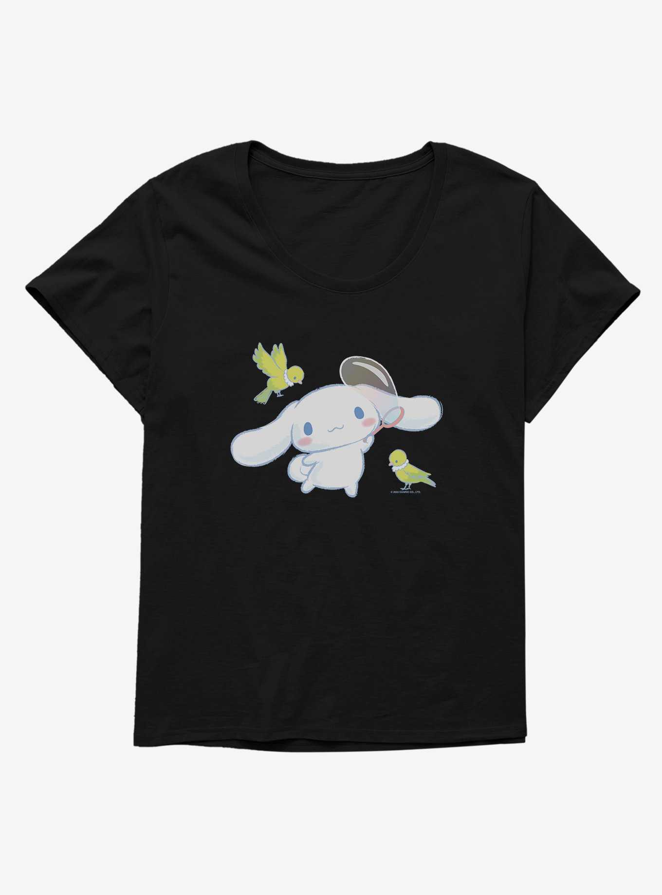 Cinnamoroll Making Bubbles Girls T-Shirt Plus Size, , hi-res