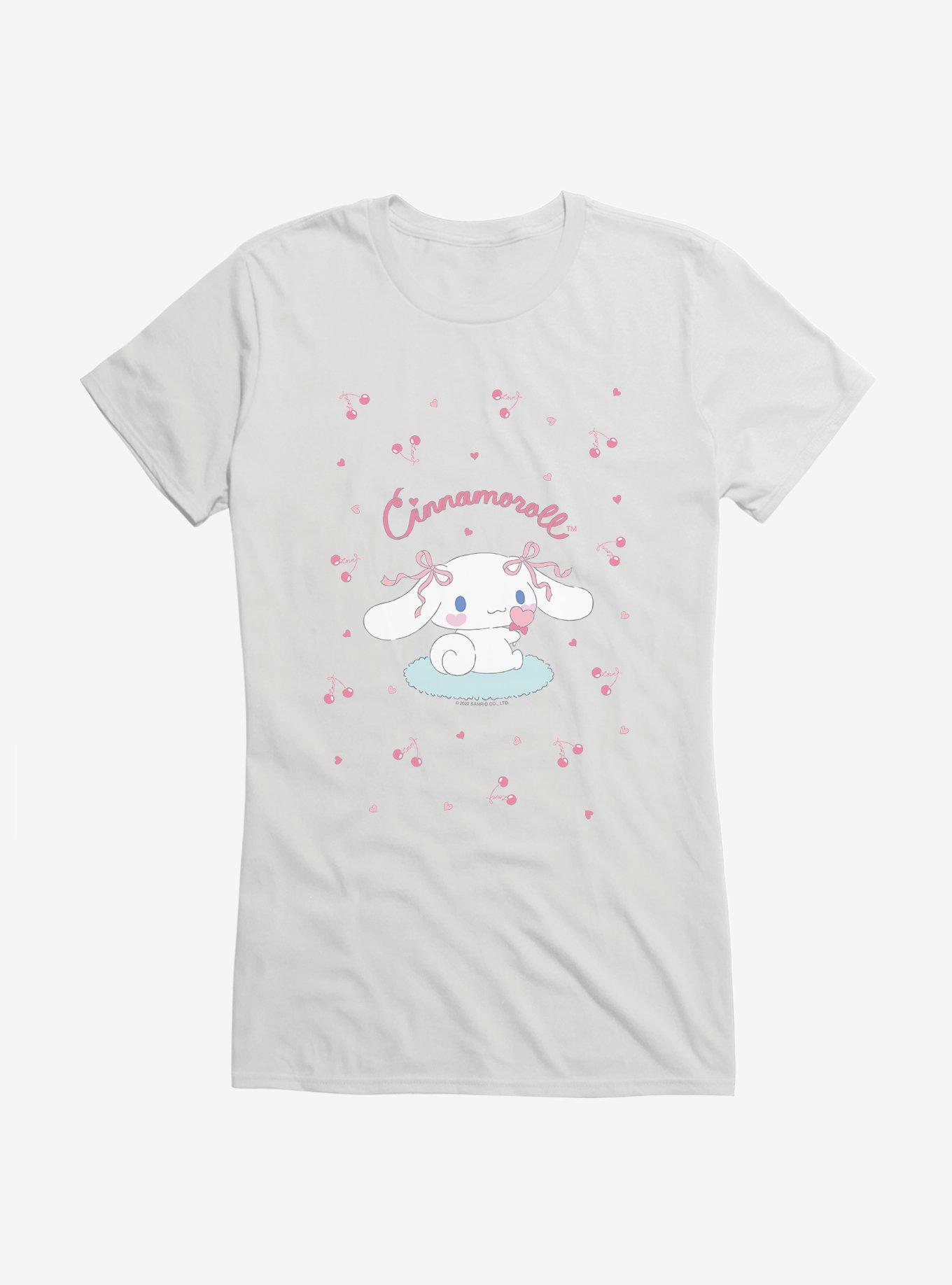 Cinnamoroll Cherry Love Girls T-Shirt, , hi-res