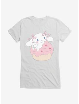 Cinnamoroll Heart Cupcake Girls T-Shirt, WHITE, hi-res