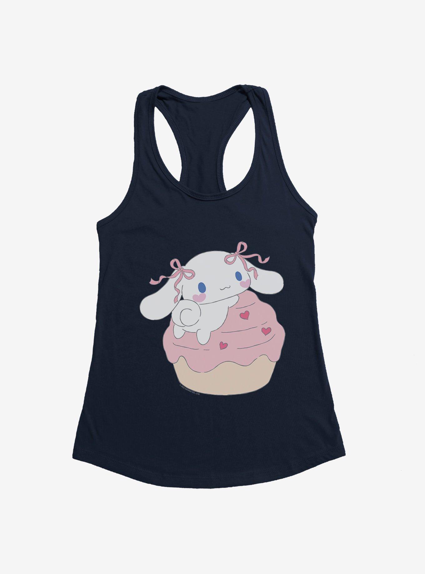 Cinnamoroll Heart Cupcake Girls Tank, MIDNIGHT NAVY, hi-res