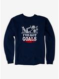 iCreate Goals Leg Machine Sweatshirt, , hi-res