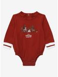 Disney Oliver & Company Group Portrait Infant One-Piece - BoxLunch Exclusive, COFFEE BEAN, hi-res